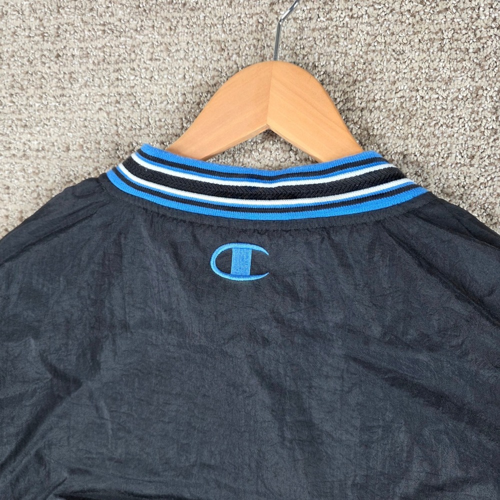 Vintage Champion Pro Line Detroit Lions NFL Windbreaker Pullover Jacket Mens M - Picture 7 of 9